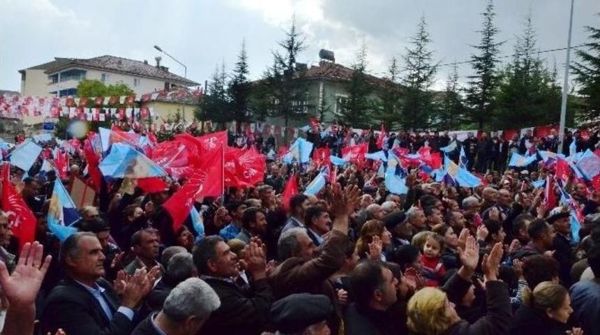 Kılı&ccedil;daroğlu&rsquo;nun Doğanşehir Mitingi