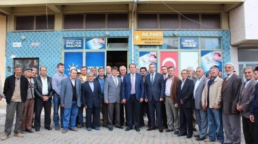 Başkan G&uuml;ler&rsquo;den Pazar Ziyareti