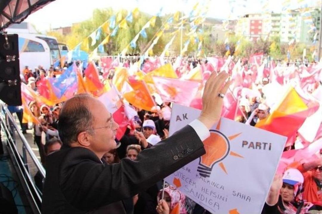 Akdağ, Oltu Mitinginde Konuştu