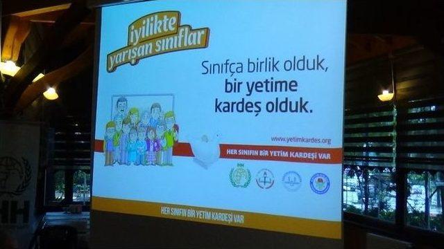 ’her Sınıfın Bir Yetim Kardeşi Var’ Projesinin Tanıtım Toplantısı Gerçekleşti