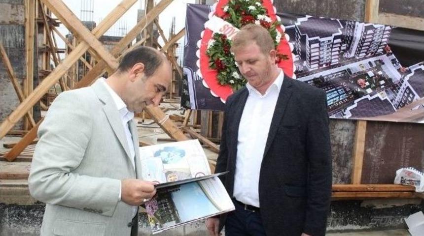 Yıldırım Belediye Başkanı İsmail Hakkı Edebali, 156 Dairelik Rezidans Temelini Attı