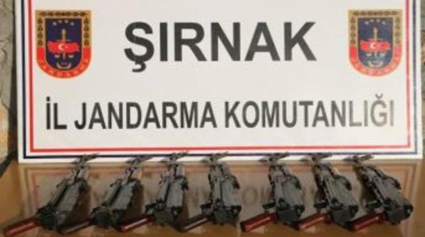 Şırnak&rsquo;ta 7 Adet Ruhatsız Uzun Namlulu Silah Ele Ge&ccedil;irildi