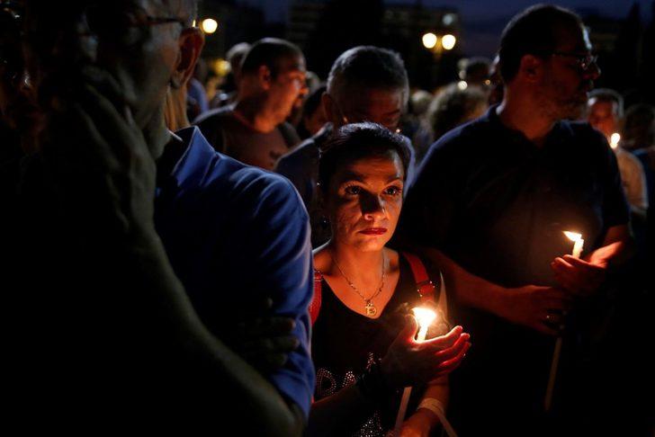 Yunanistan'da hayatını kaybedenler için anma töreni  G3