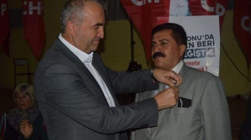 Dp Han&ouml;n&uuml; İl&ccedil;e Başkanı Zeki &Ccedil;elik, Chp&rsquo;ye Katıldı