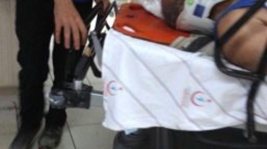 İnşaattan D&uuml;şen İş&ccedil;i Yaralandı