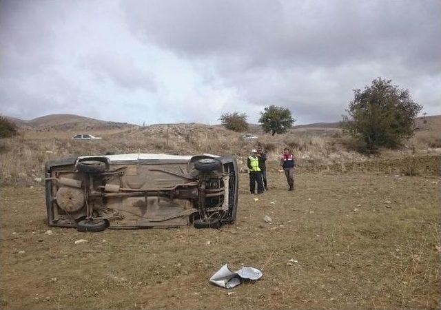 Antalya’da Trafik Kazası :1 Ölü, 4’ü Çocuk 6 Yaralı