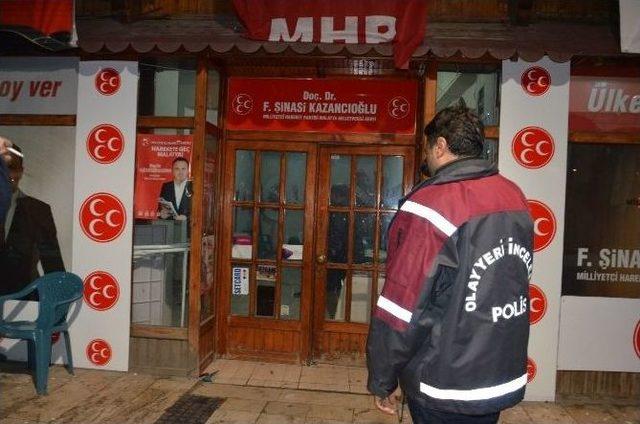 Mhp Seçim Bürosuna Saldırı