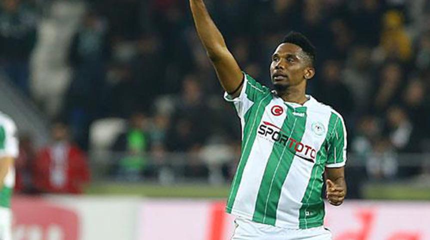 Atiker Konyasporlu futbolcu Samuel Eto'o Fransa'ya gidebilir