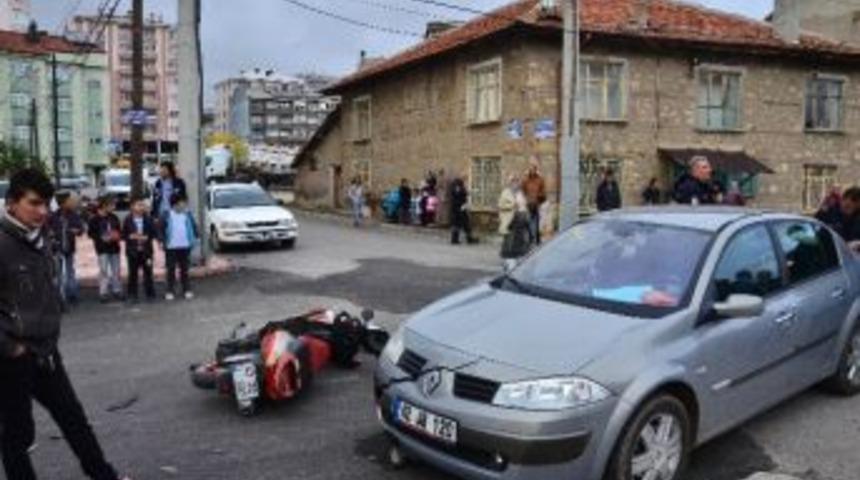 Seydişehir&rsquo;de Trafik Kazası: 1 Yaralı