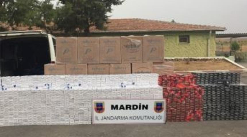 Mardin&rsquo;de 84 Bin Paket Ka&ccedil;ak Sigara Ele Ge&ccedil;irildi