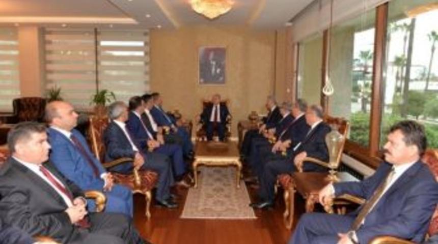 Hsyk Başkan Vekili Yandırmaz, Vali &Ccedil;akacak&rsquo;ı Ziyaret Etti