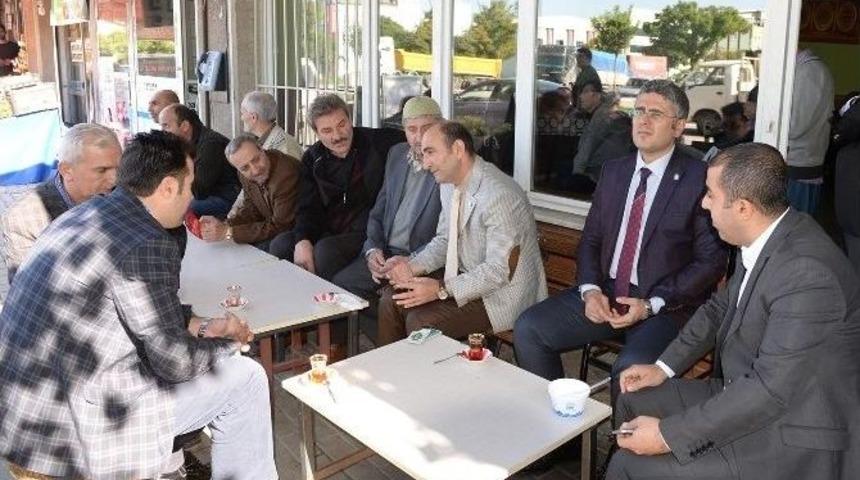 Başkan Edebali, Mahallelerde Kentsel D&ouml;n&uuml;ş&uuml;m&uuml; Anlatıyor