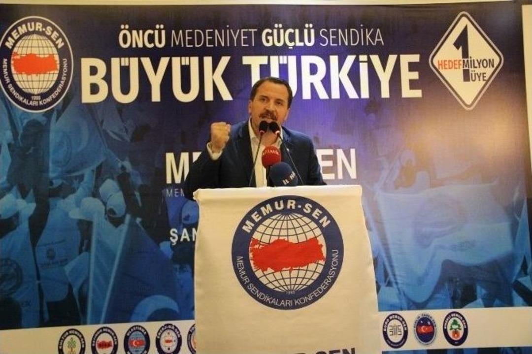 Memur-sen Genel Başkanı Yal&ccedil;ın:&rdquo;bu &Uuml;lke Koalisyonla Y&ouml;netilebilecek Bir &Uuml;lke Değildir&rdquo;