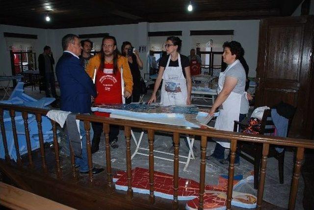 Kuşadası’ndaki Anadolu’nun Renkleri Mozaik Çalıştayı Sona Erdi