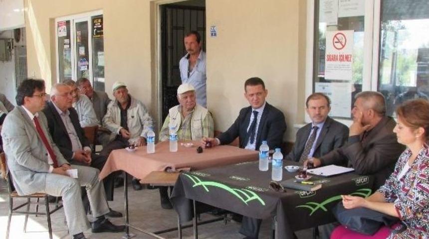 Kaymakam &Uuml;rkmezer, Vatandaşın Sorunlarını Dinledi
