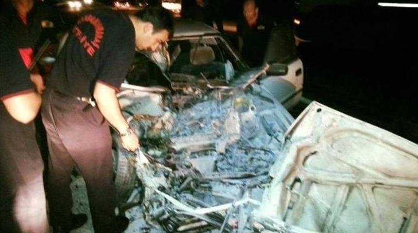 Kahramanmaraş&rsquo;ta Trafik Kazası: 1 &Ouml;l&uuml;, 2 Yaralı