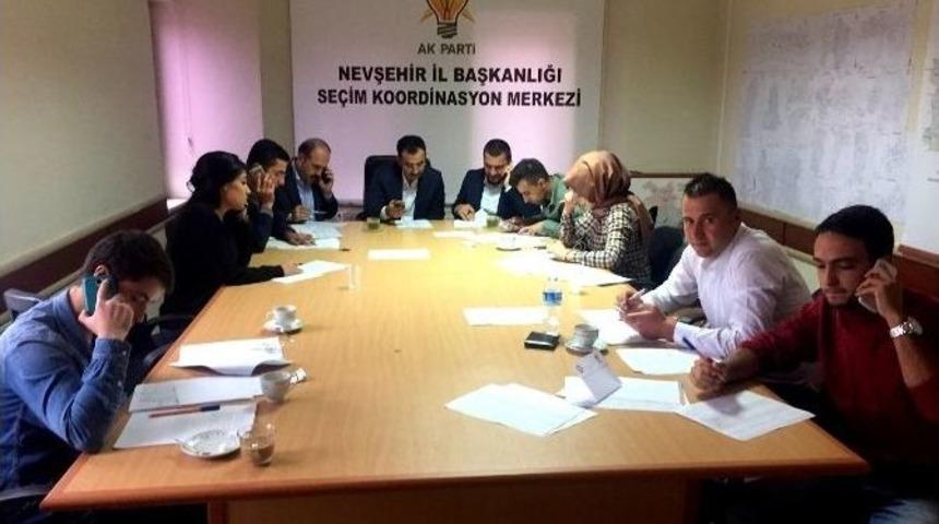 Ak Parti Nevşehir Teşkilatı &Uuml;yeleri İle İstişare Ediyor