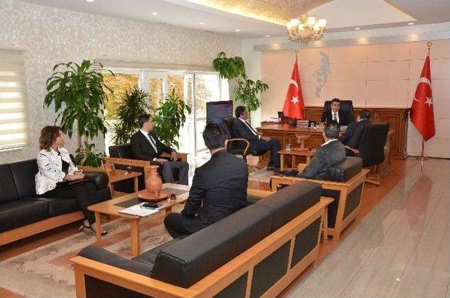 Vali Düzgün, Tabiat Varlıkları Koruma Bölge Komisyonu’nu Kabul Etti