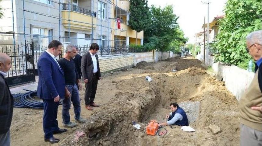 Erbaa&rsquo;da Alt Yapı &Ccedil;alışması