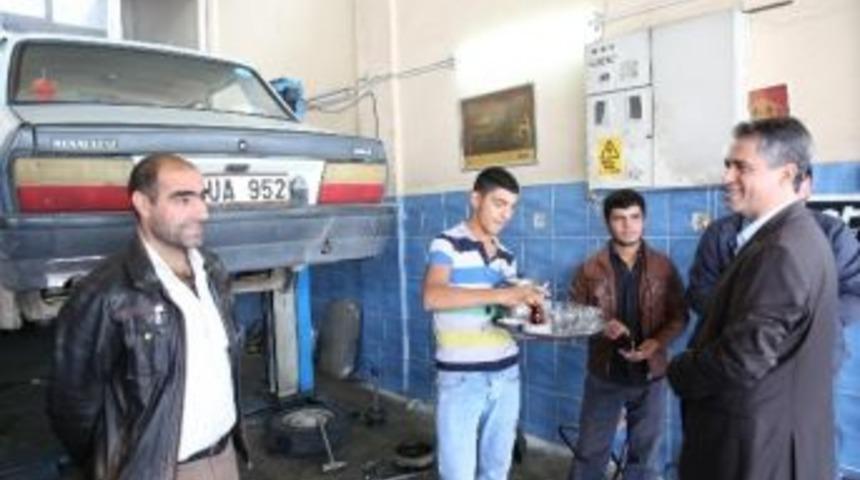 Anlı&rsquo;dan Sanayi Sitesi Esnafına Ziyaret