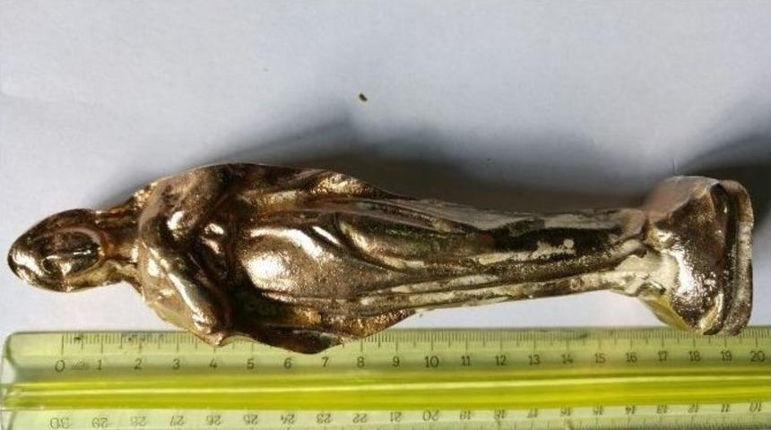 Yozgat Jandarma Dolandırıcılkta Kullanılan Sahte Meryem Ana Heykeli Yakaladı