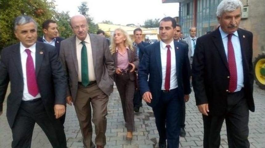 Chp Genel Başkan Yardımcısı Bekaroğlu Tut İl&ccedil;esini Ziyaret Etti