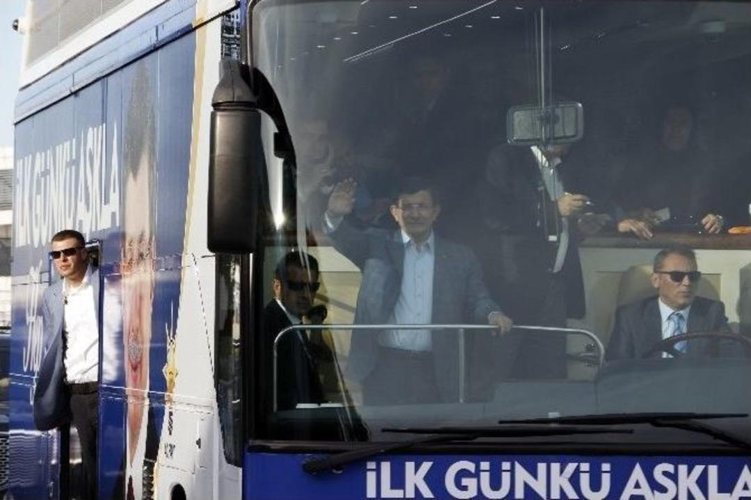 Başbakan Ahmet Davutoğlu &Uuml;st D&uuml;zey G&uuml;venlik &Ouml;nlemleri Altında Antalya&rsquo;da