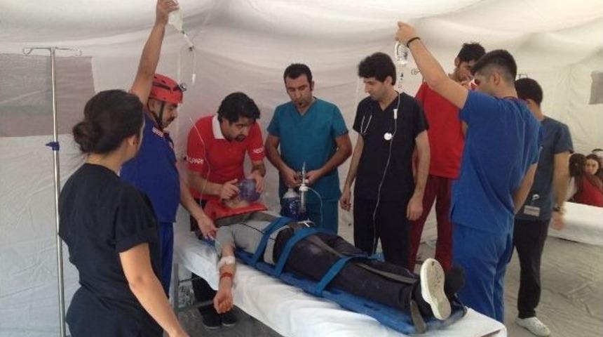 Medical Park&rsquo;ta Ger&ccedil;ekleri Aratmayan Tatbikat