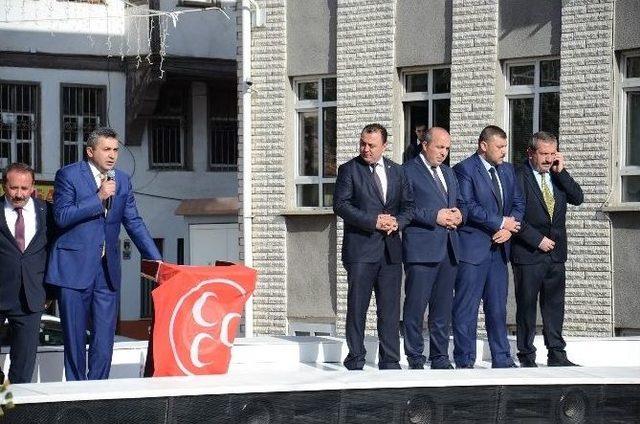 Mhp Tosya’da Açık Alan Mitingi Düzenledi