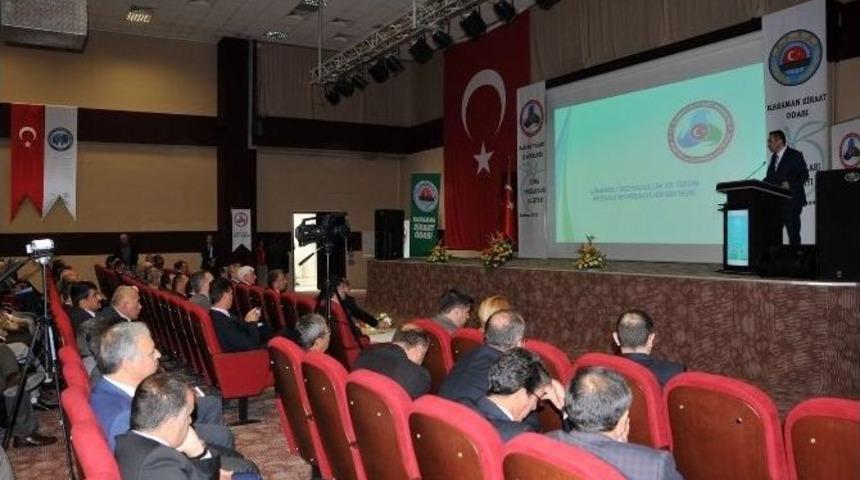 Karaman&rsquo;da "elma Standartları &Ccedil;alıştayı" D&uuml;zenlendi