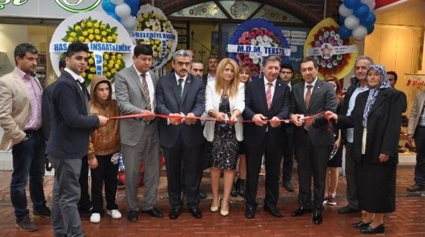 Başkan Alıcık, İş Yeri A&ccedil;ılışına Katıldı