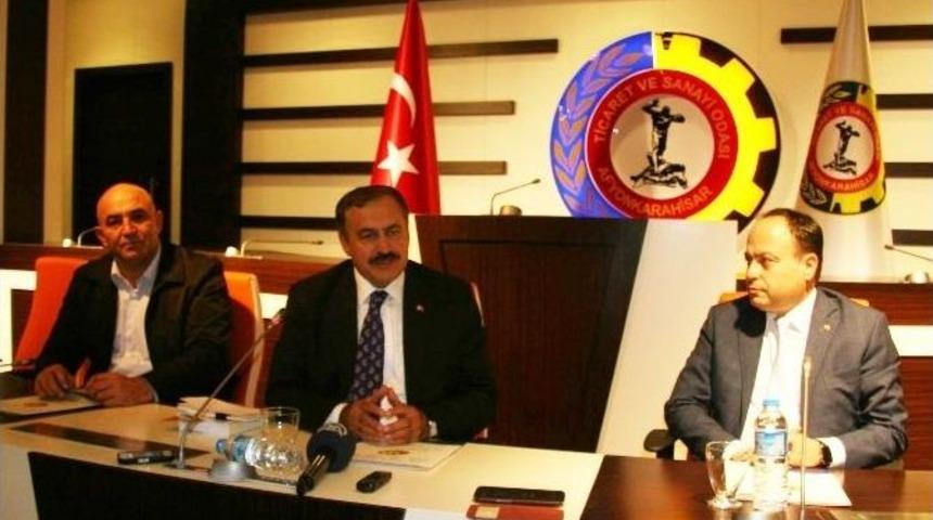 Bakan Eroğlu, Atso Meclis &Uuml;yeleri İle Bir Araya Geldi