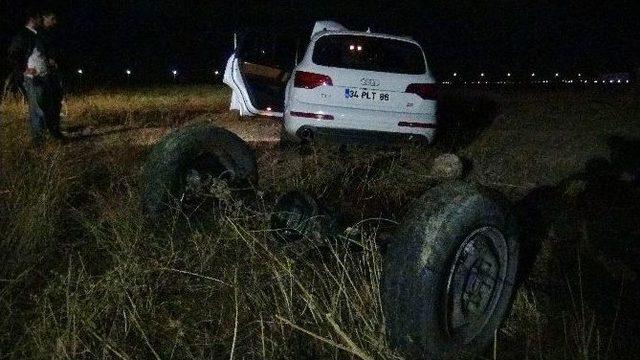 Mardin’de Trafik Kazası: 2 Yaralı