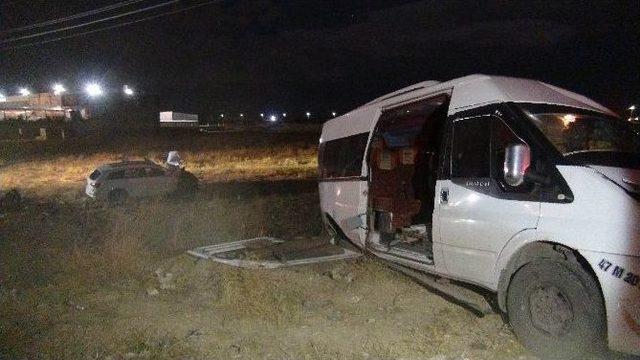 Mardin’de Trafik Kazası: 2 Yaralı