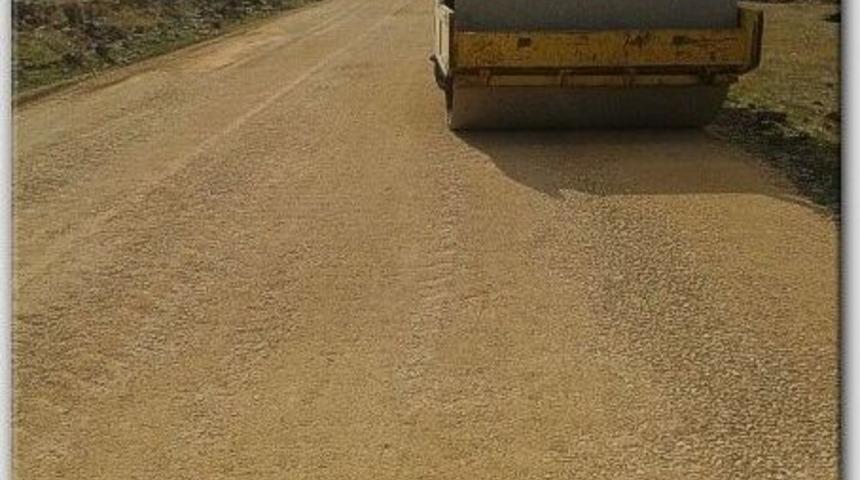 Polateli İl&ccedil;esi K&ouml;y Yolları Yapılıyor