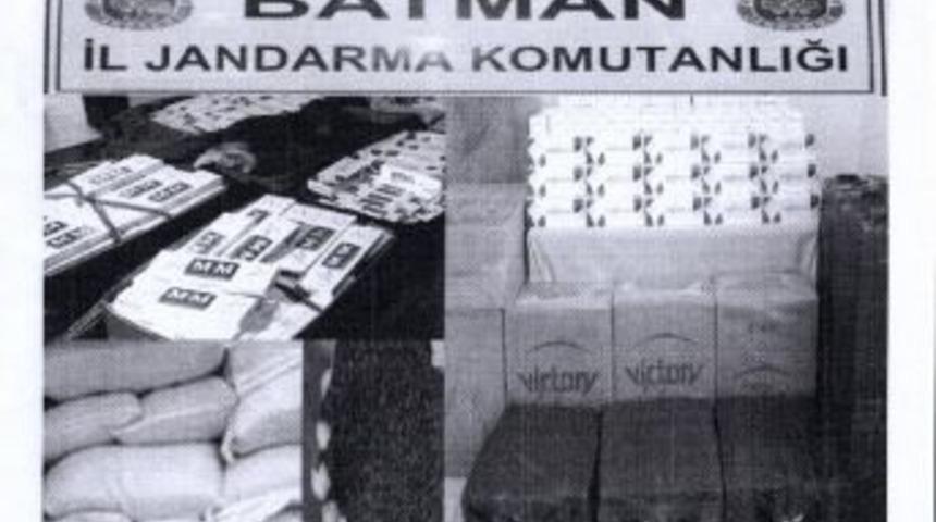 Batman&rsquo;da Ka&ccedil;ak&ccedil;ılık Operasyonları