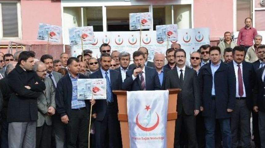 Konya&rsquo;da Sağlık &Ccedil;alışanlarından Ter&ouml;r Saldırılarına Tepki