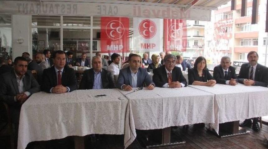 Mhp&rsquo;liler Muhtarlarla Bir Araya Geldi