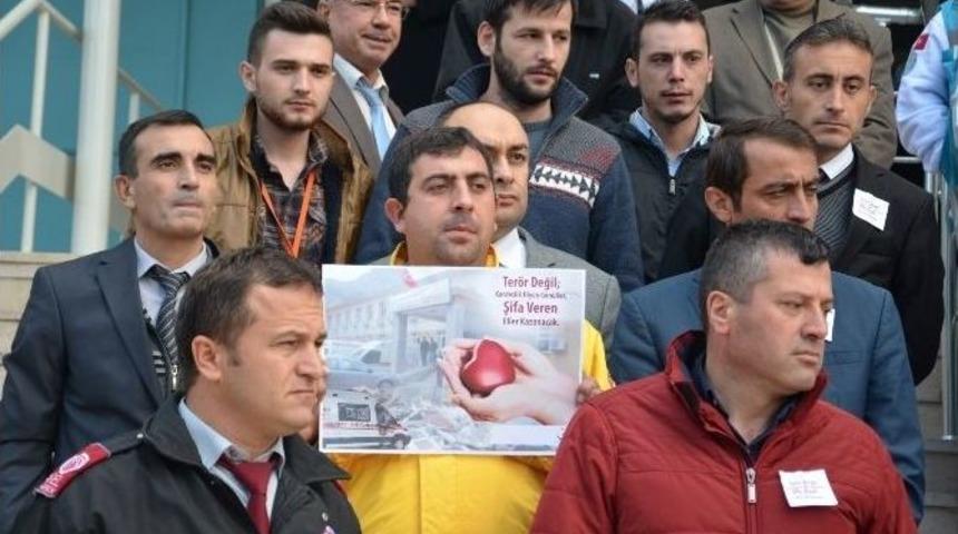 Sağlık &Ccedil;alışanlarına Y&ouml;nelik Ter&ouml;r Saldırıları Kınadılar