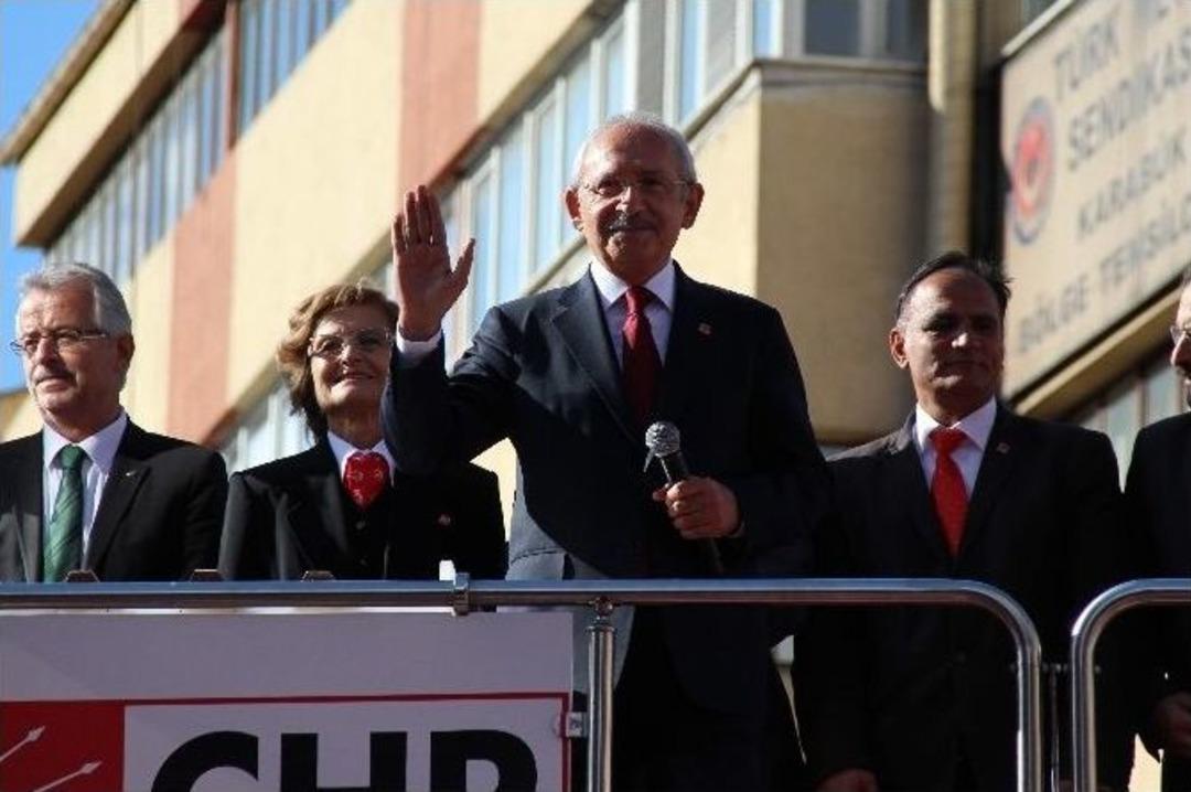 Kılı&ccedil;daroğlu: &ldquo;maliye Bakanı S&ouml;z&uuml;n&uuml; Tutsun Chp&rsquo;ye Oy Versin&rdquo;