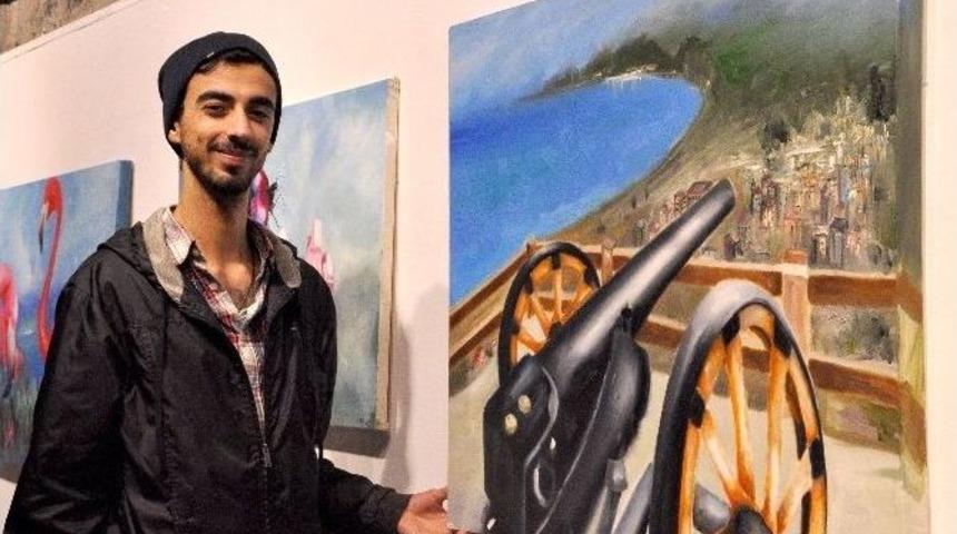 Ressam Baba Oğuldan İlk Resim Sergisi