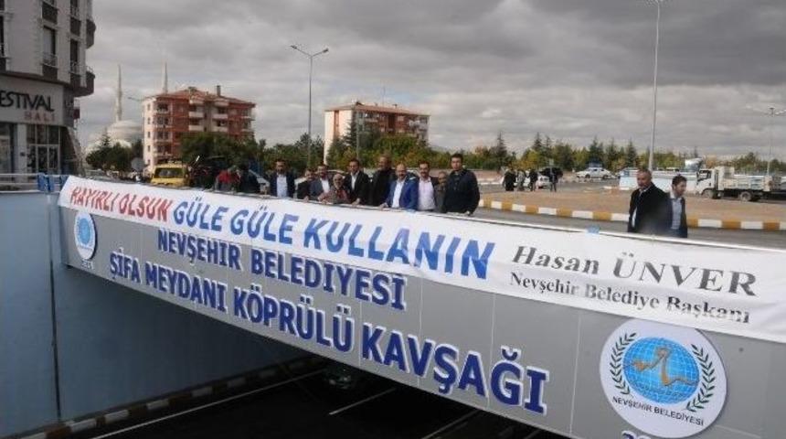 Nevşehir Belediyesi 40 G&uuml;nde Şifa Meydanı K&ouml;pr&uuml;l&uuml; Kavşağını Hizmete Kazandırdı