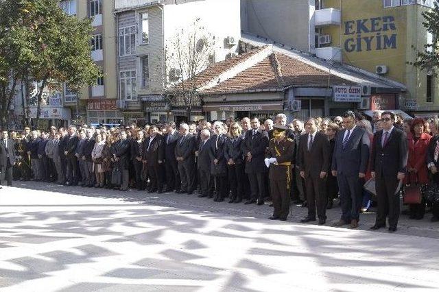 Malkara’da Çelenk Töreni Düzenlendi