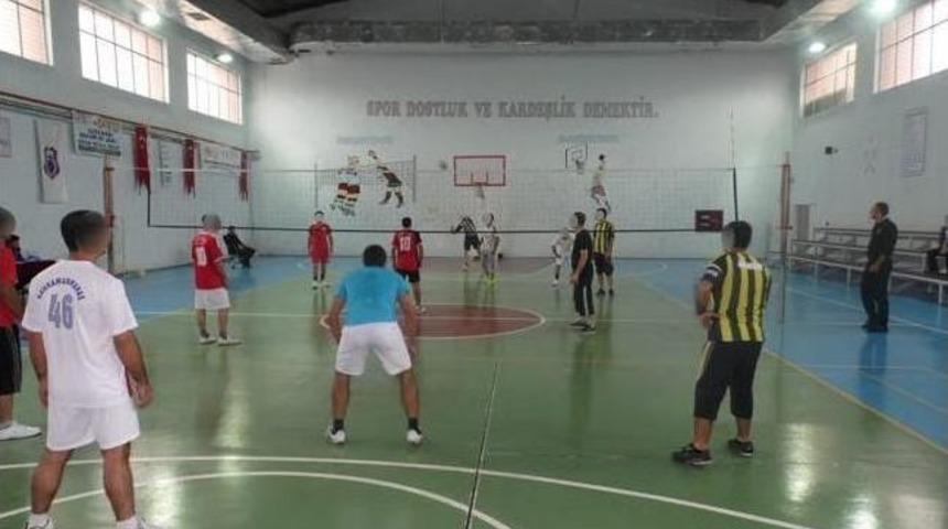 Cezaevinde Voleybol Turnuvası