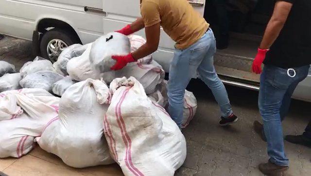 Diyarbakır'da 18 günde toplam 1 ton 239 kilo esrar ele geçirildi