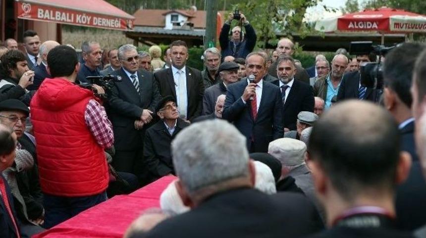 Bakan Top&ccedil;u Abhazlarla Buluştu