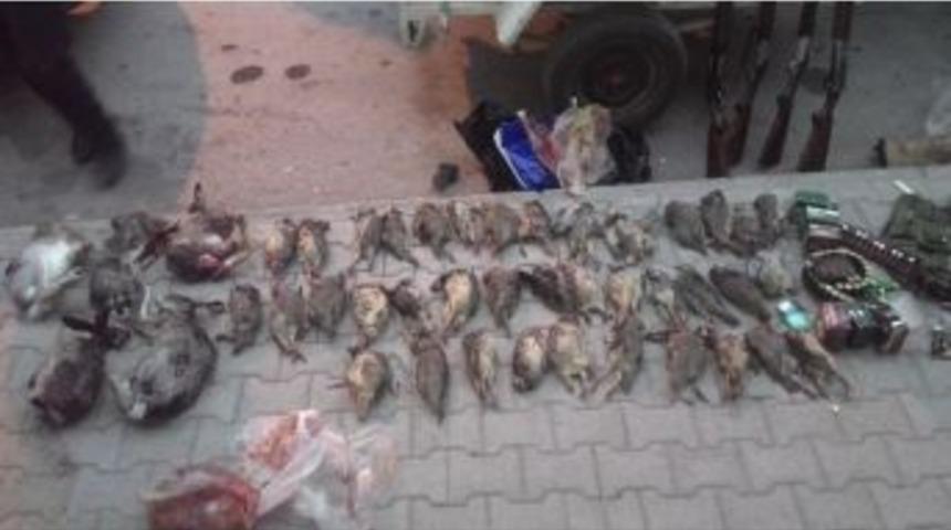 Sungurlu&rsquo;da 4 Avcı G&ouml;zaltına Alındı