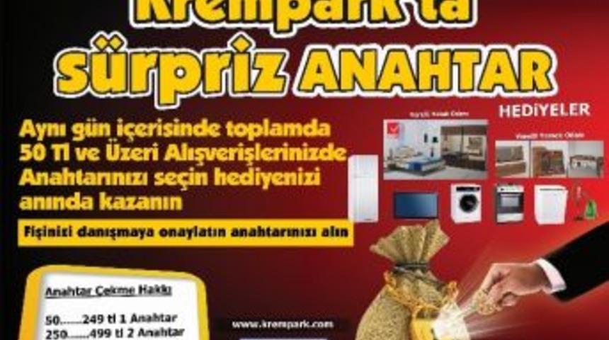 Krempark&rsquo;tan Hediye Yağmuru