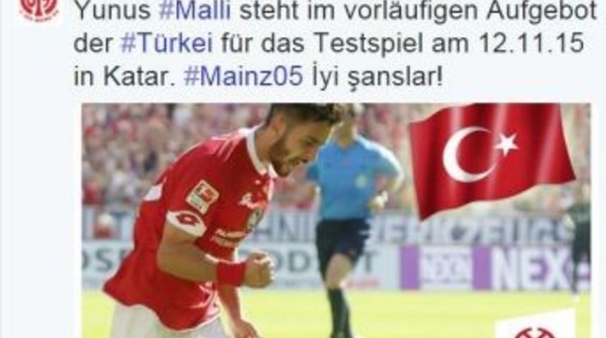 Yunus Mallı, A Milli Takım&rsquo;da