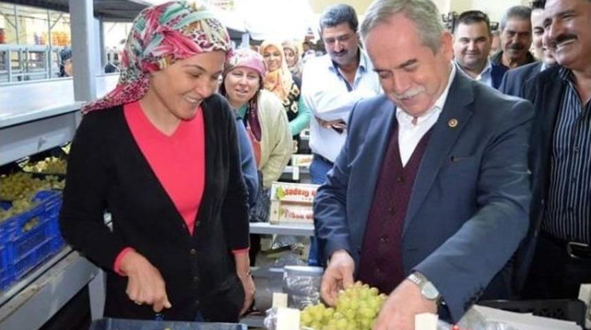 Ak Partili Berber, &Uuml;z&uuml;m İş&ccedil;ileriyle G&ouml;r&uuml;şt&uuml;